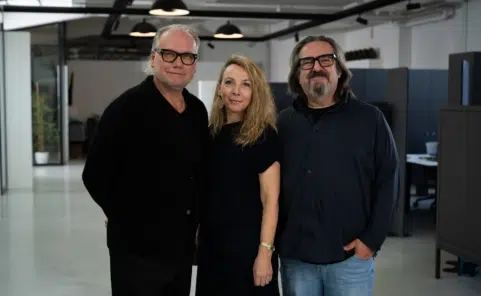 Michael Kapfer, Margit Latschen und Dieter Pivrnec, von links nach rechts.
