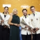 Janine Flock, Klaudia Tanner, Nico Haberl und Johannes Aigner bei der Sporthilfe-Gala 2026.